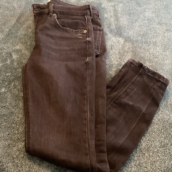 Zara Woman Dark Denim Jeans - Picture 4 of 5